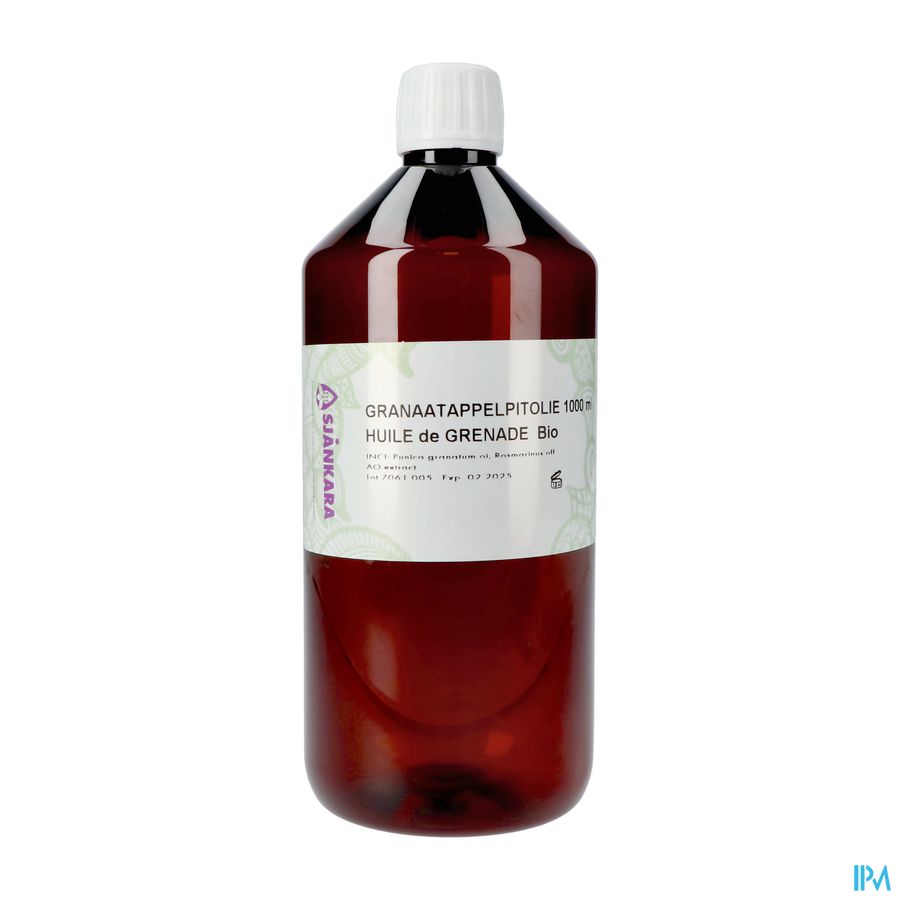 Sjankara Granaatappelpit Plant. Olie 1000ml Sjankara Granaatappelpit Plant. Olie 1000ml
