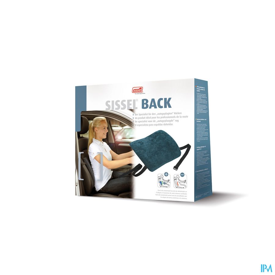 Sissel Back Rugsteun Lumbaal Grijs Sissel Back Rugsteun Lumbaal Grijs