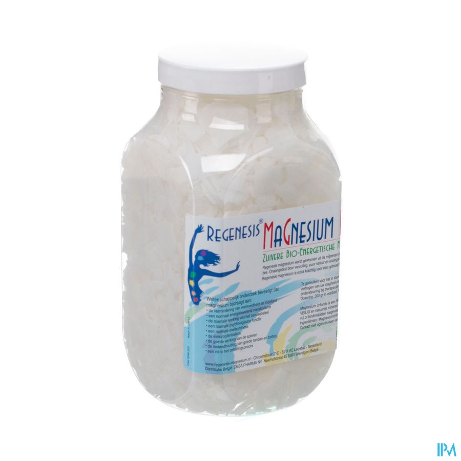 Magnesium Vlokken 750g Deba Magnesium Vlokken 750g Deba