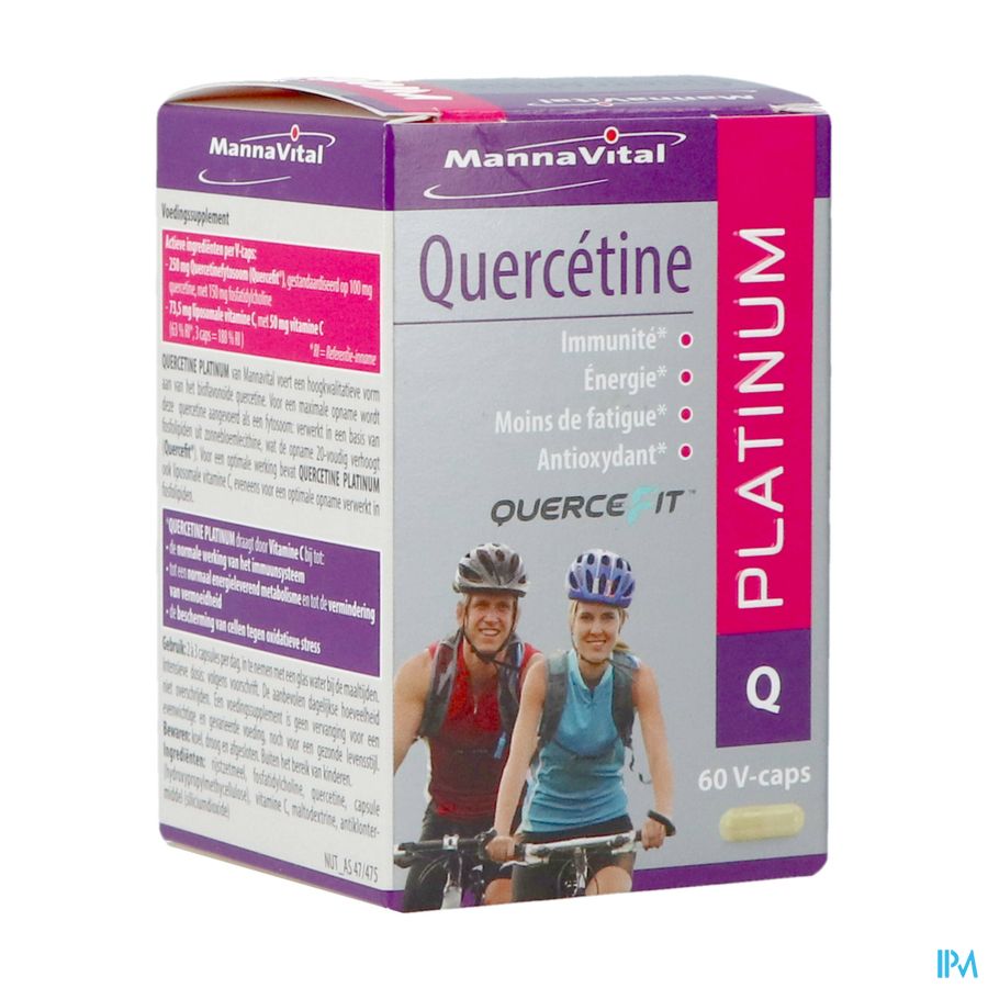 Mannavital Quercetine Platinum V-caps 60 Mannavital Quercetine Platinum V-caps 60