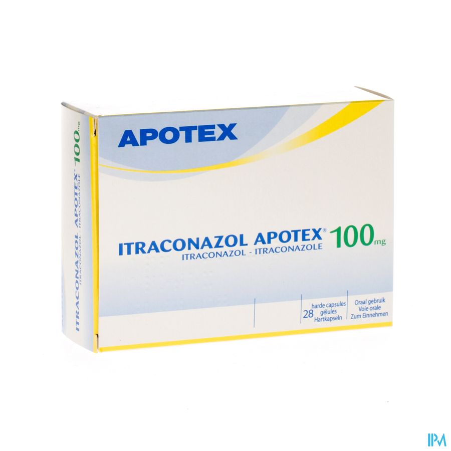 Itraconazol Ab 100mg Harde Caps 28 X 100mg Itraconazol Ab 100mg Harde Caps 28 X 100mg