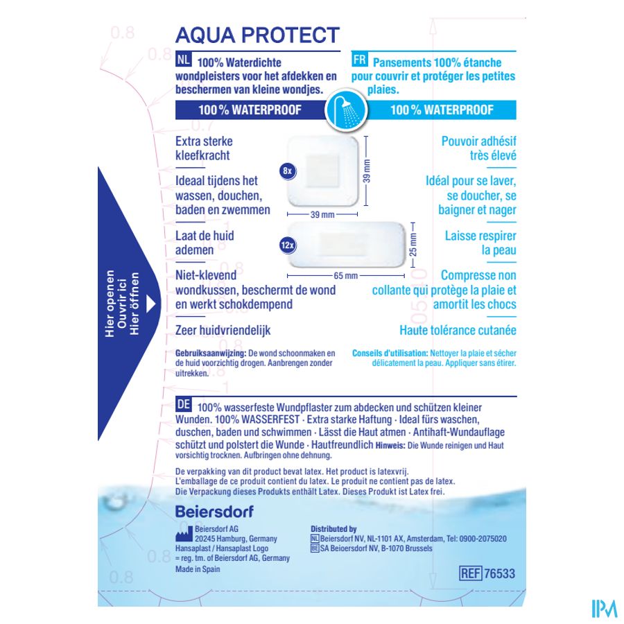 Hansaplast Aqua Protect Strips 20 7