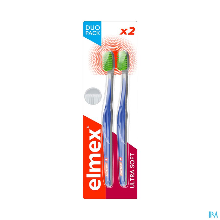 Elmex Brosse Dents Ultra Soft duo 1