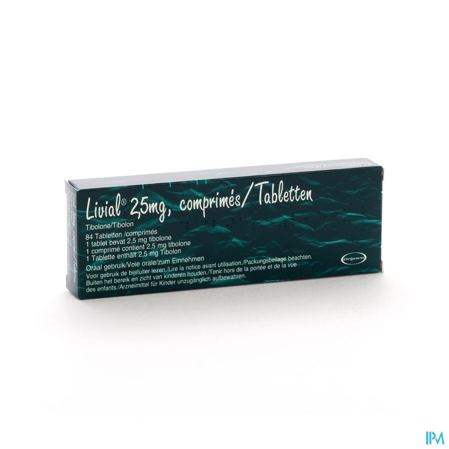 Livial M.s.d. Comp 3x28x2,5mg Livial M.s.d. Comp 3x28x2,5mg