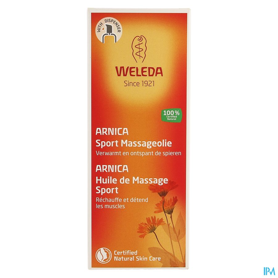 Weleda Massage Olie Arnica 100ml 4