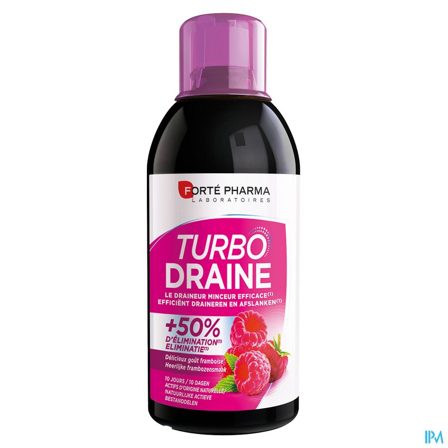 Turbodraine Framboos 1x500ml 1