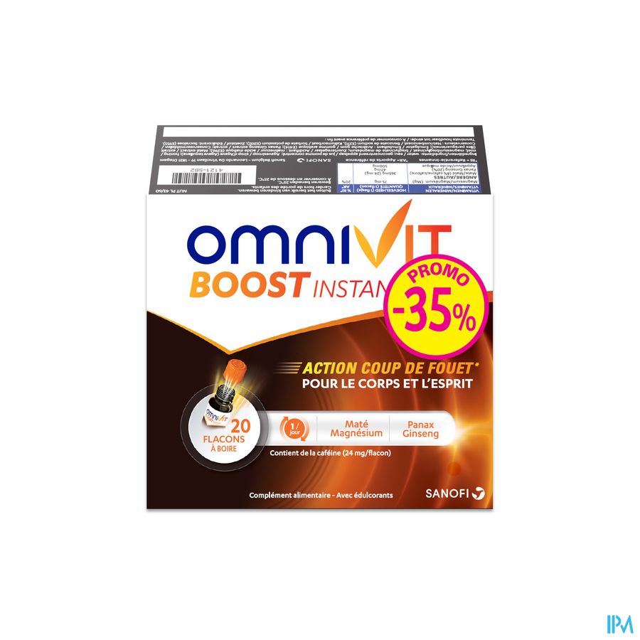 Omnivit Boost Instant             Fl 20 Promo -35% Omnivit Boost Instant             Fl 20 Promo -35%