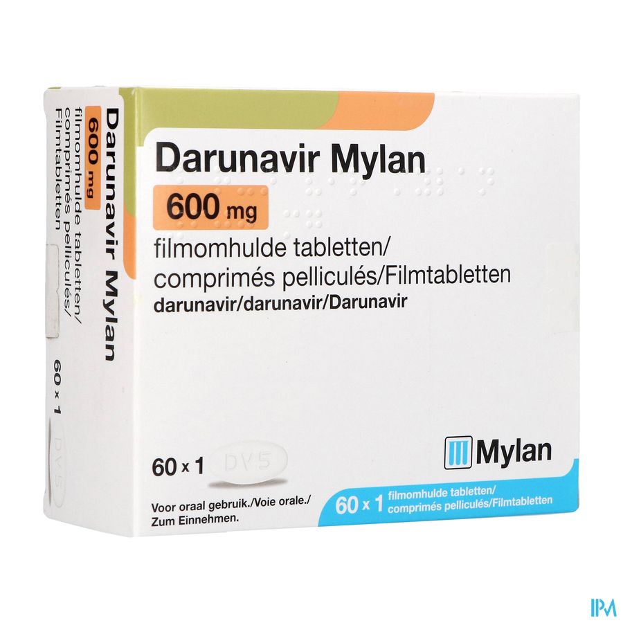 Darunavir Viatris 600mg Filmomh Tabl 60 Darunavir Viatris 600mg Filmomh Tabl 60