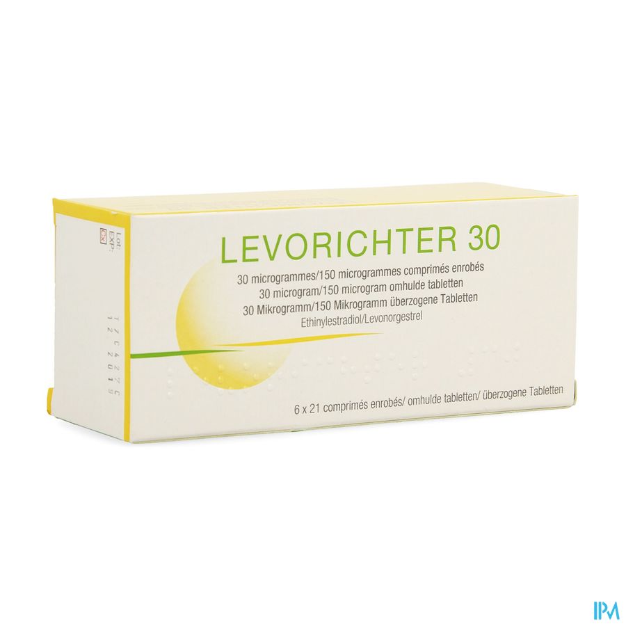 Levorichter 30 Comp Enrobes 6 X 21 Levorichter 30 Comp Enrobes 6 X 21