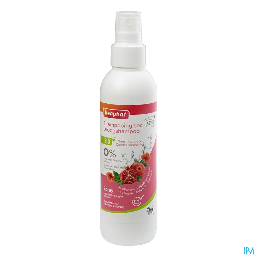 Beaphar Bio Droogshampoo Hond & Kat 200ml