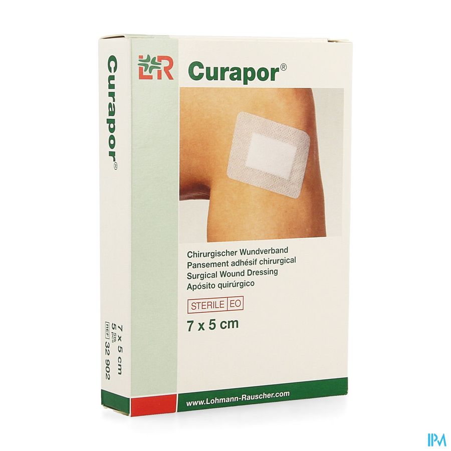 Curapor Verb Chirurg. Steriel 7cmx 5cm 5 32902 1