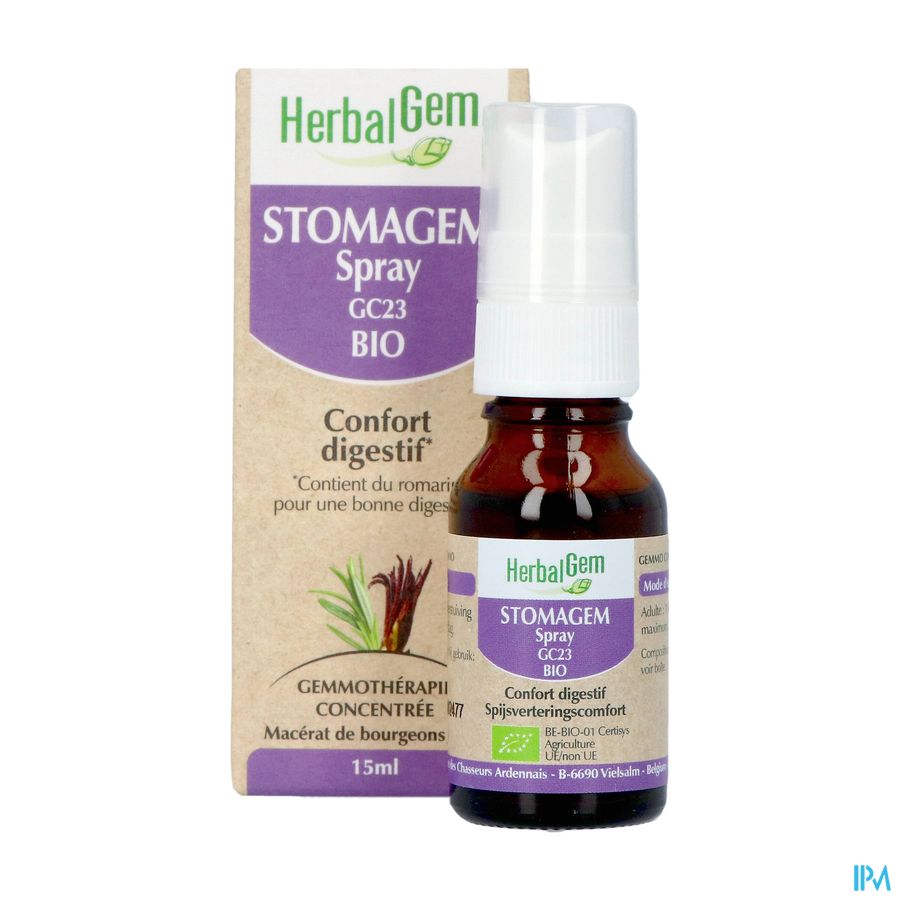 Herbalgem Stomagem Spray Bio 15ml 9
