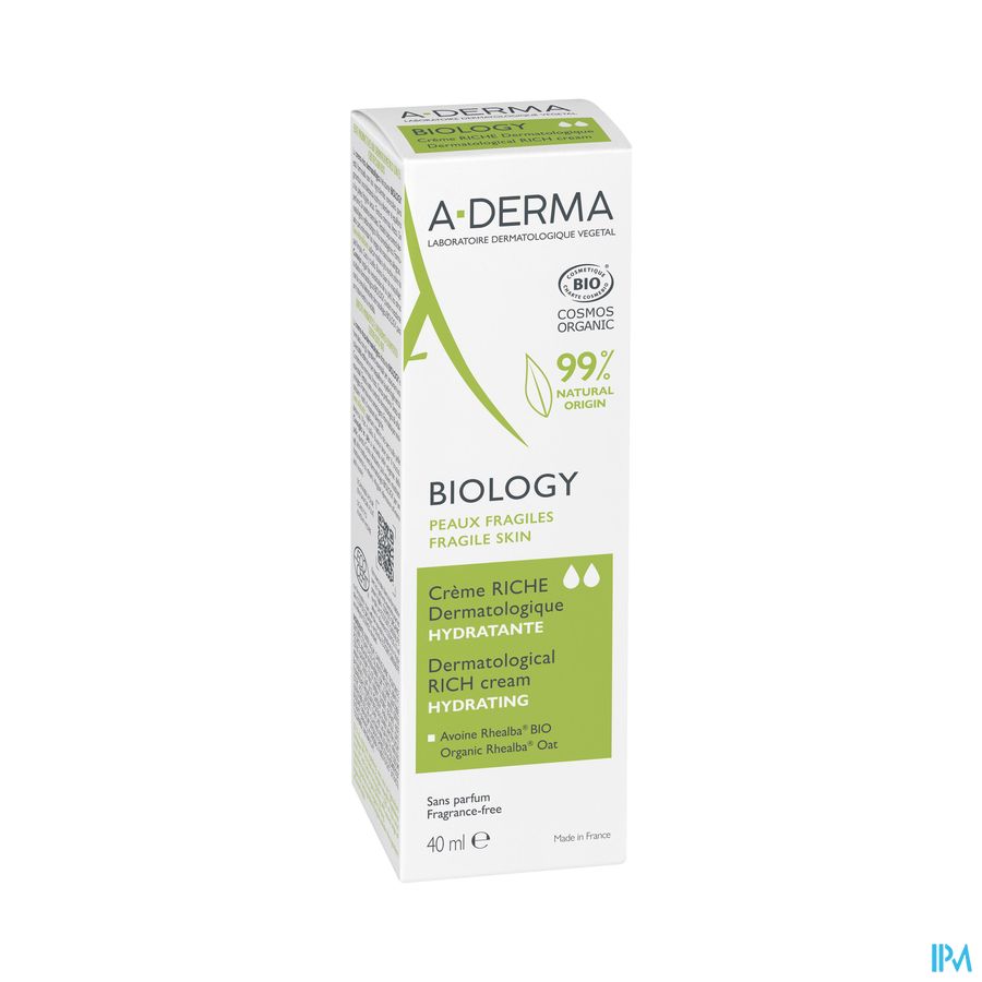Aderma Biology Creme Riche Dermatologique 40ml Aderma Biology Creme Riche Dermatologique 40ml