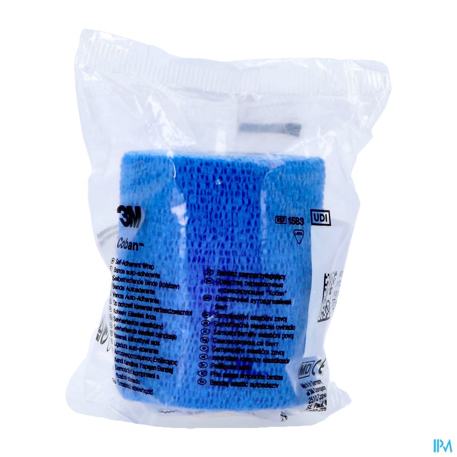 Coban Bande El.coh. Bleu 7,5cmx4,5m Etire Roul. 1 Coban Bande El.coh. Bleu 7,5cmx4,5m Etire Roul. 1