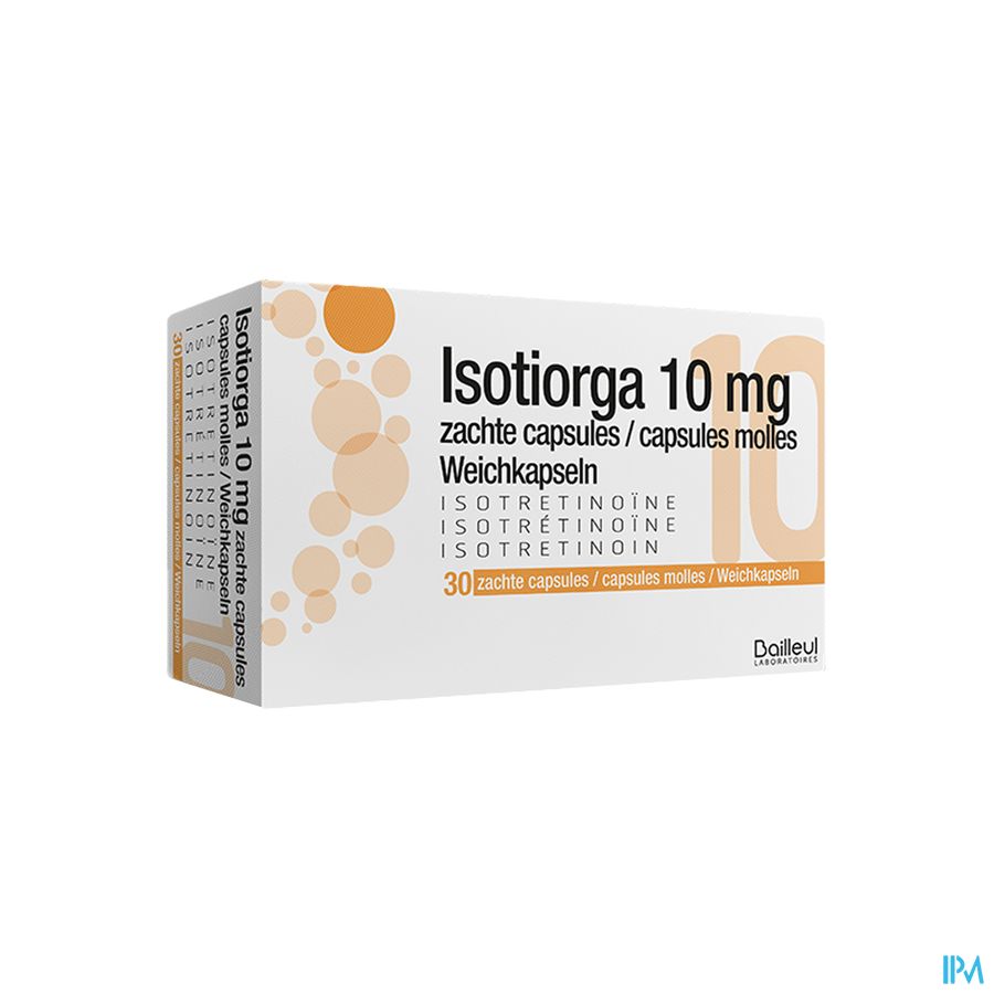 Isotiorga 10mg Zachte Caps 30 Isotiorga 10mg Zachte Caps 30