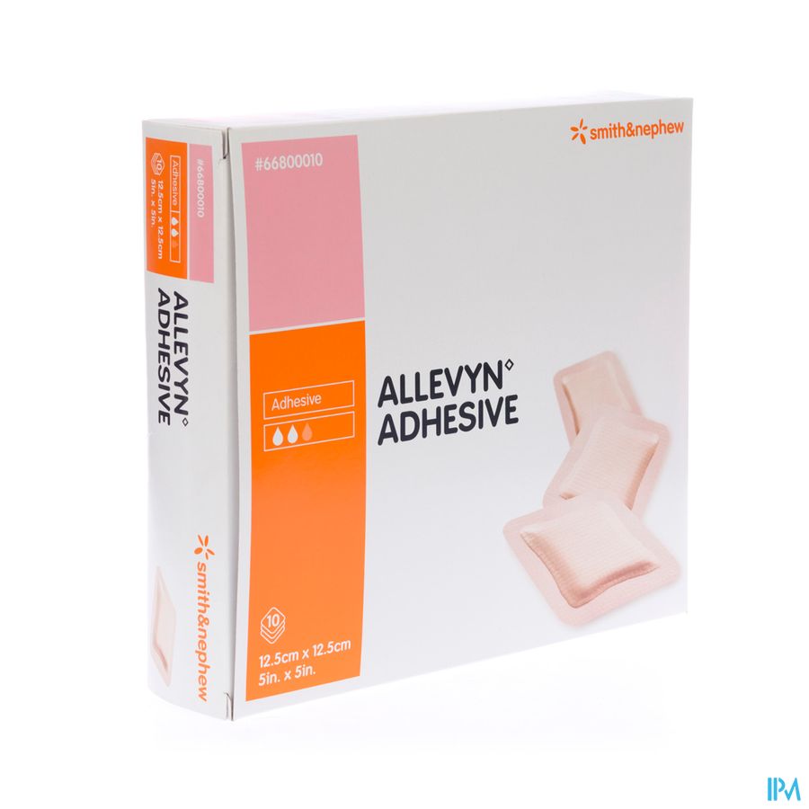 Allevyn Pans Adh Hydrocel. 12,5x12,5cm 10 66800010 Allevyn Pans Adh Hydrocel. 12,5x12,5cm 10 66800010