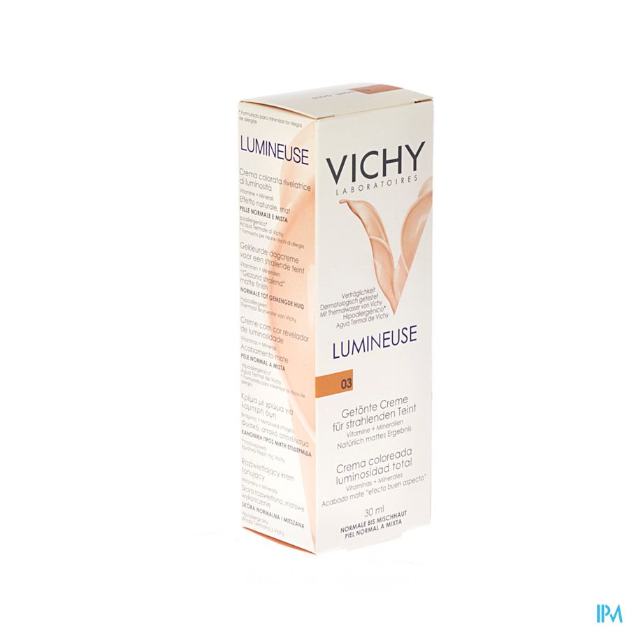 Vichy Fdt Lumineuse Nh Dore 30ml 3