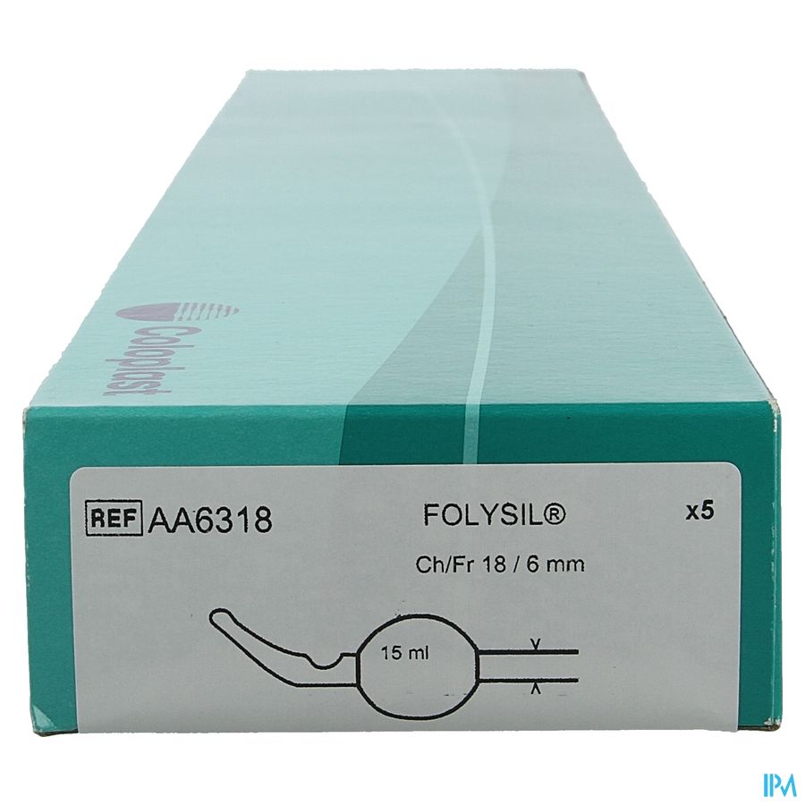 Folysil 2 Voies Tie Sil Cath 15ml 40cm Ch18 5 1