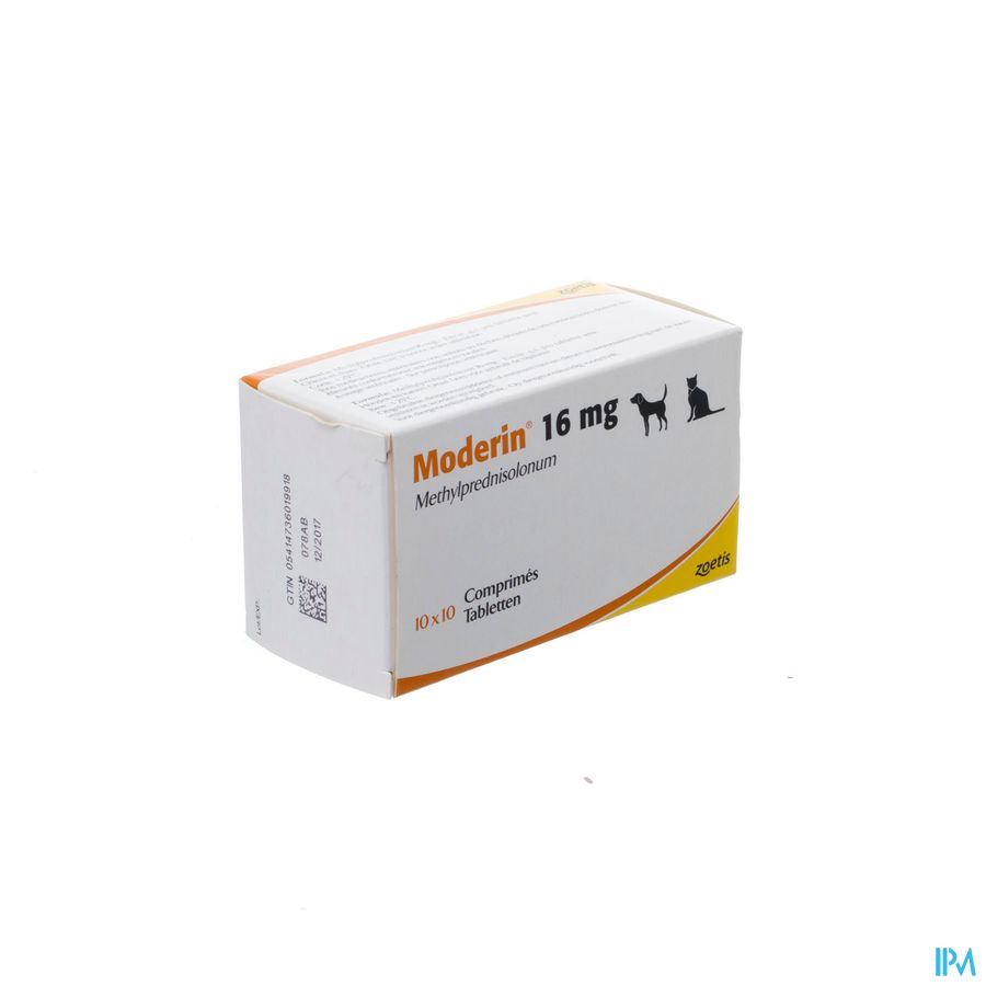 Moderin Comp 100 X 16mg Moderin Comp 100 X 16mg