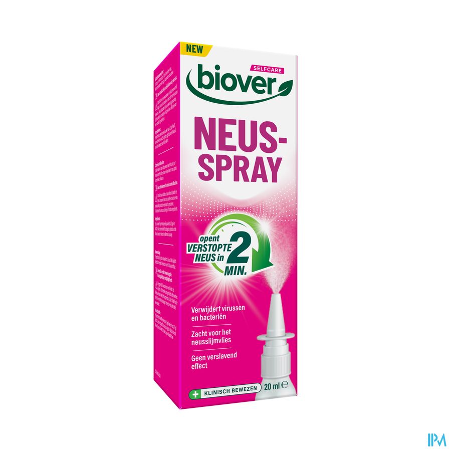 Biover Selfcare Neusspray 2min 20ml Biover Selfcare Neusspray 2min 20ml