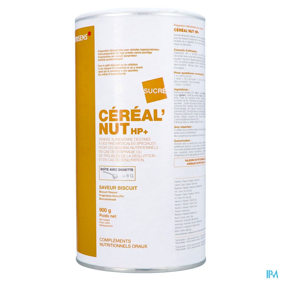 Cereal'nut Hp+ Pot Koekjes 900g 1