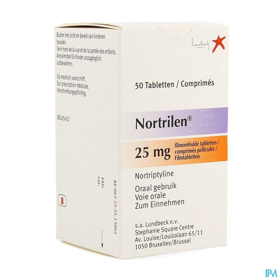 Nortrilen Comp 50 X 25mg Nortrilen Comp 50 X 25mg