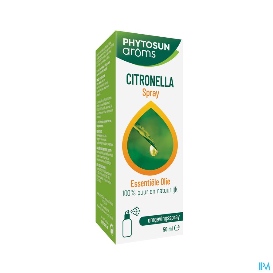 Phytosun Citronella Olie Spray 50ml Phytosun Citronella Olie Spray 50ml