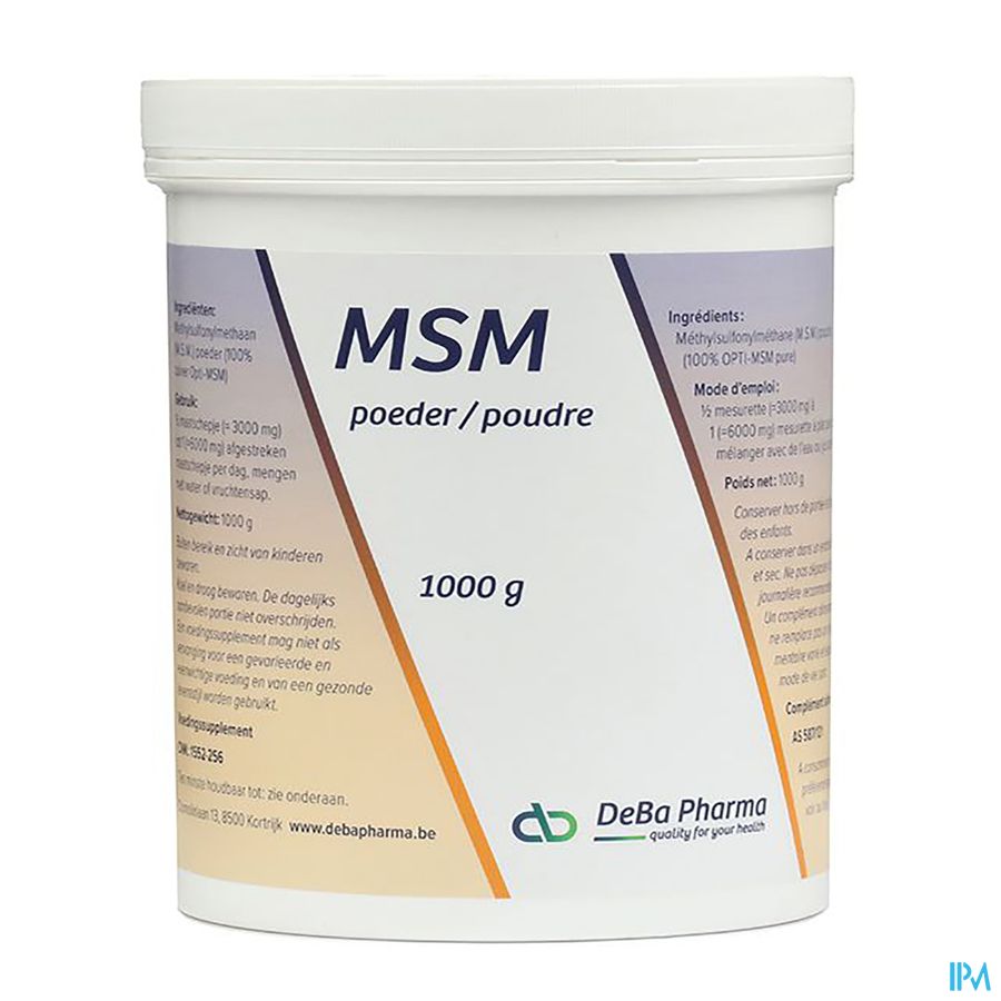 Msm Pdr Soluble/ Oplosb 1kg Deba 1