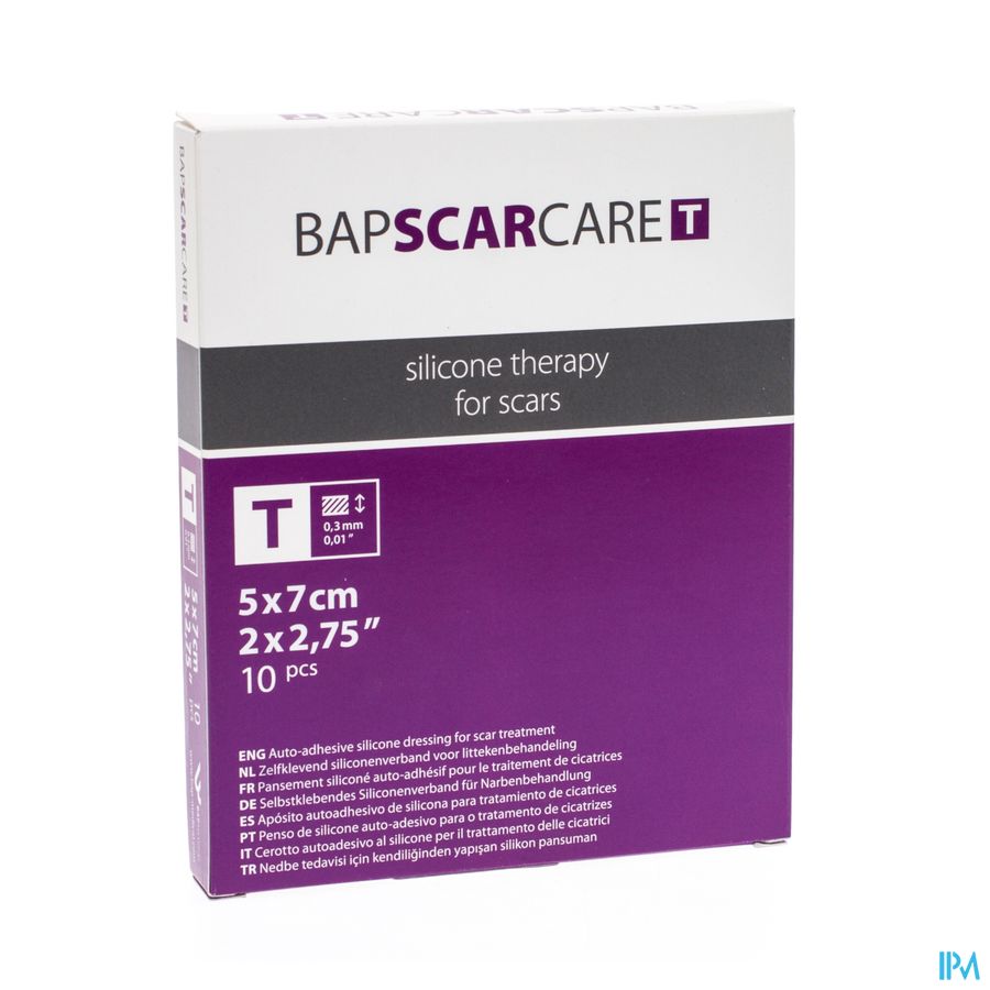 Bap Scar Care T Pans Fin Transp 5x 7cm 10 600507 Bap Scar Care T Pans Fin Transp 5x 7cm 10 600507