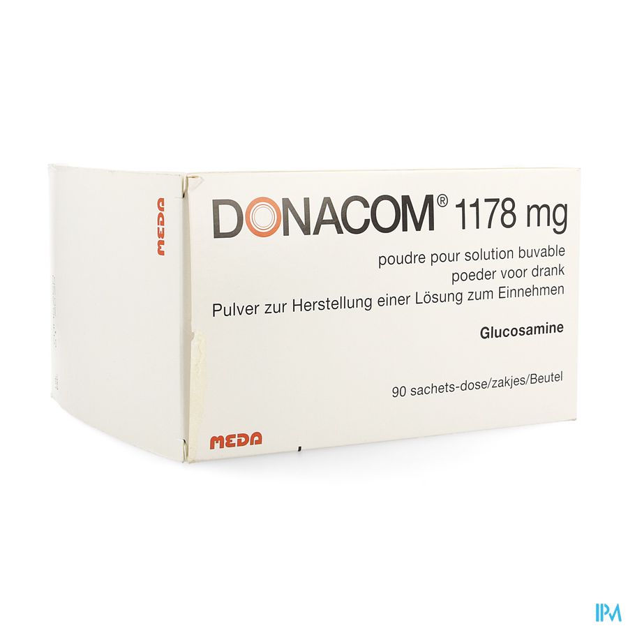 Donacom Pdr Pour Sol Buvable Sach 90 X 1178mg Pip 1