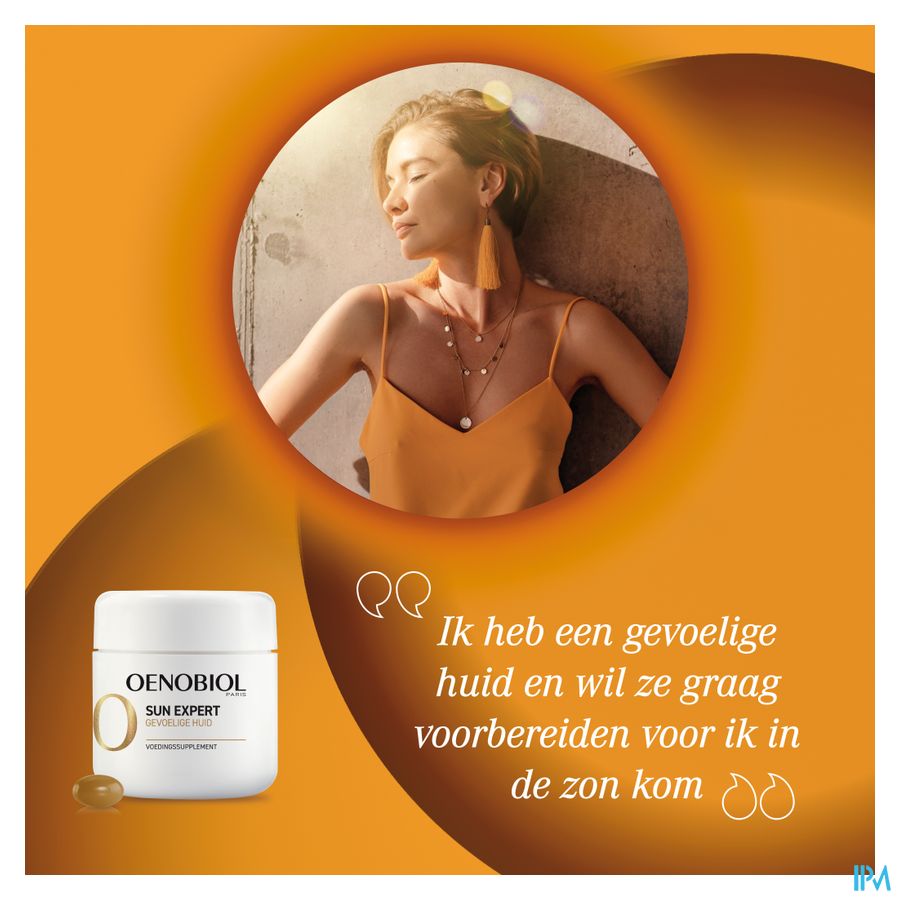 Oenobiol Sun Expert Gev. Huid Caps 2x30 7