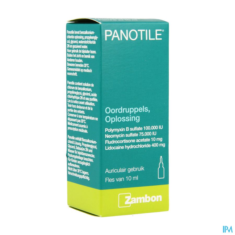 Panotile Gutt. Otic. 10ml 1
