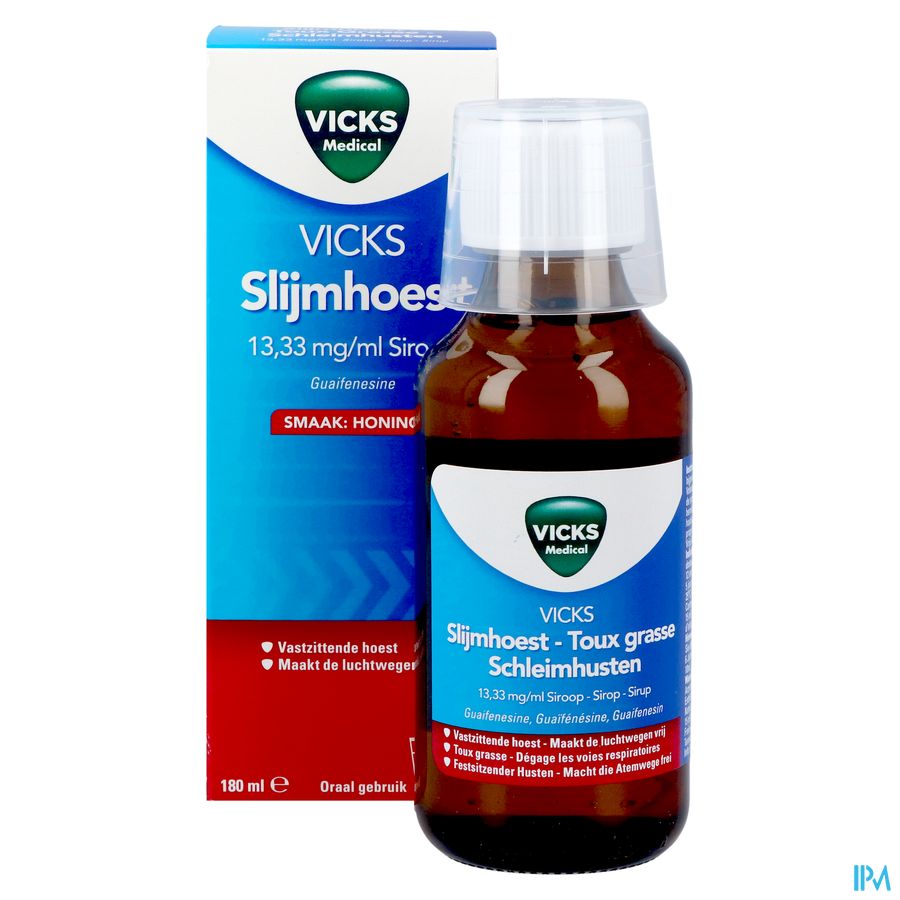 Vicks Slijmhoest Siroop 180ml 8