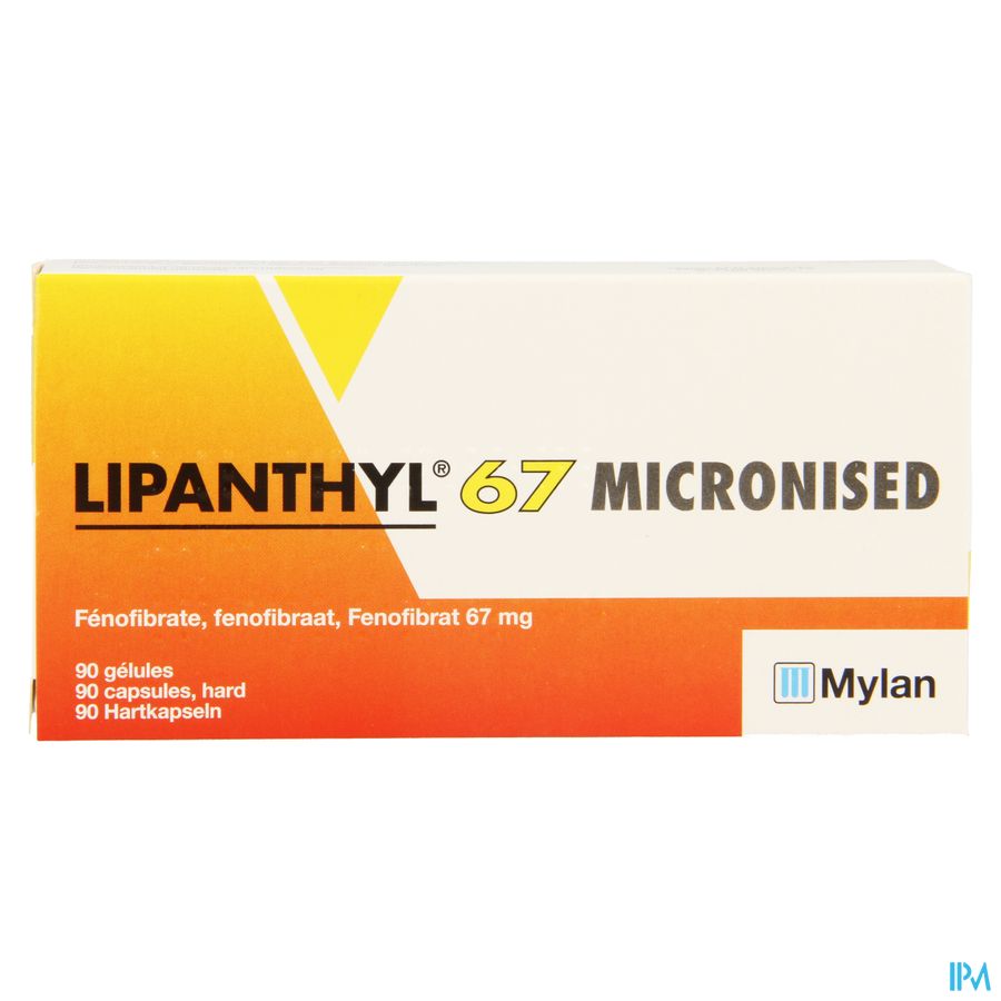 Lipanthyl 67 Micron Caps 90x 67mg 4