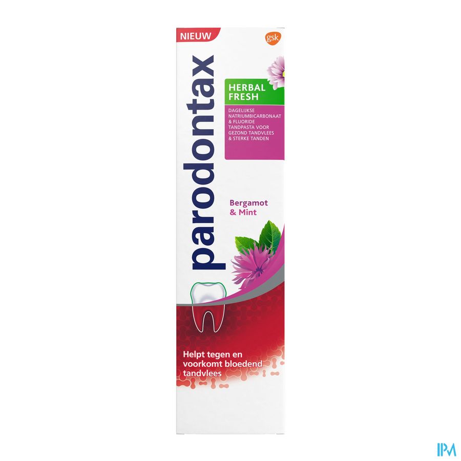 Parodontax Tandpasta Herbal Fresh Tube 75ml 2