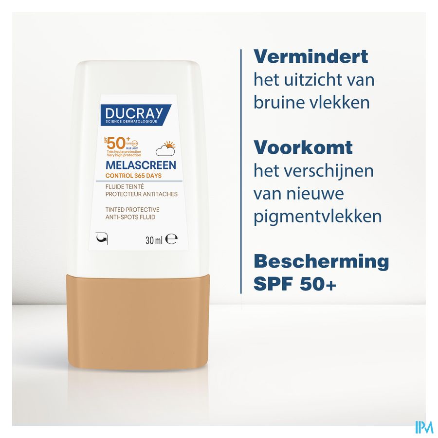 Ducray Melascreen Control 365days Spf50+getint30ml 14