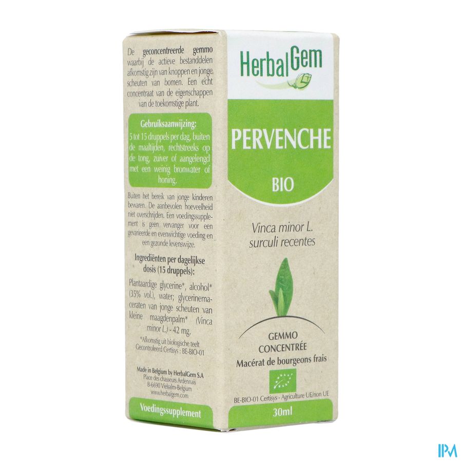 Herbalgem Pervenche Bio 30ml Herbalgem Pervenche Bio 30ml