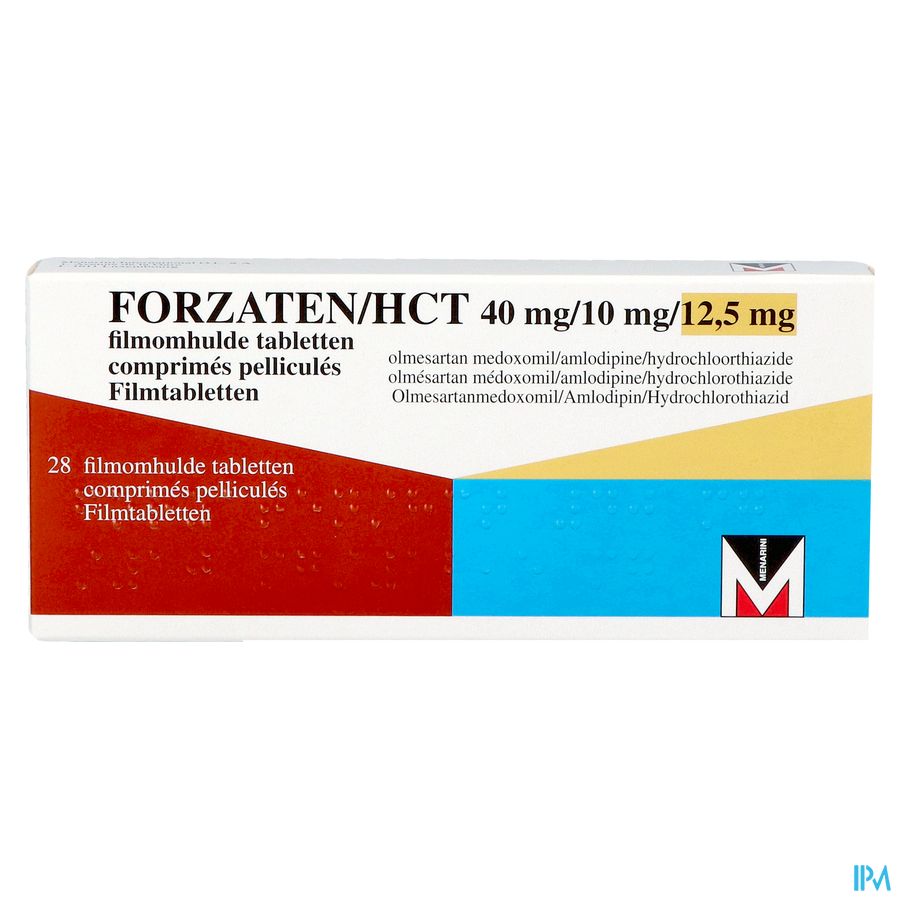 Forzaten/hct 40mg/10mg/12,5mg Filmomh Tabl 28 2