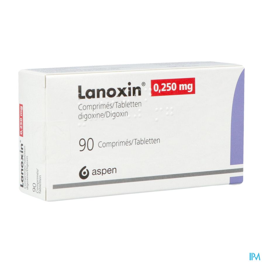 Lanoxin 0,250mg Comp 90