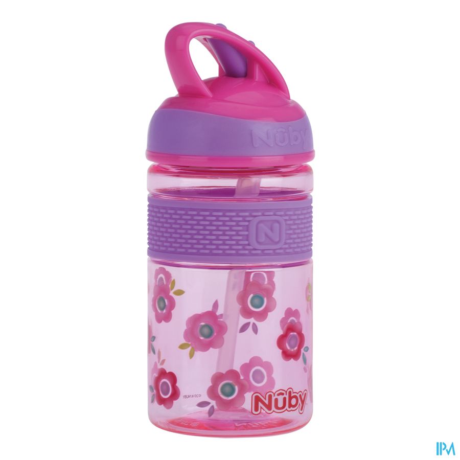 Nuby Beker 2in1 Harde Tuit Uit Tritan 360ml 3j+ 2