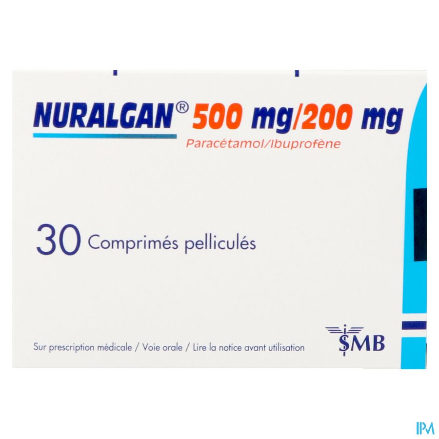 Nuralgan 500mg/200mg Filmomh Tabl 30 3