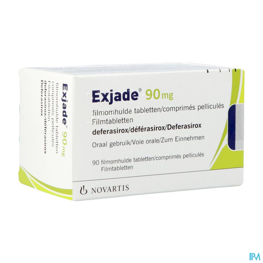 Exjade 90mg Filmomh Tabl 90 X 90mg Exjade 90mg Filmomh Tabl 90 X 90mg