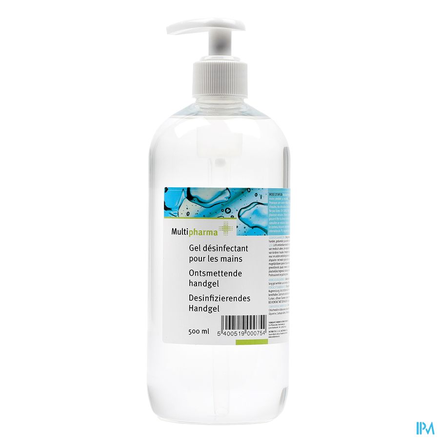 Multipharma Ontsmettende Handgel 500ml