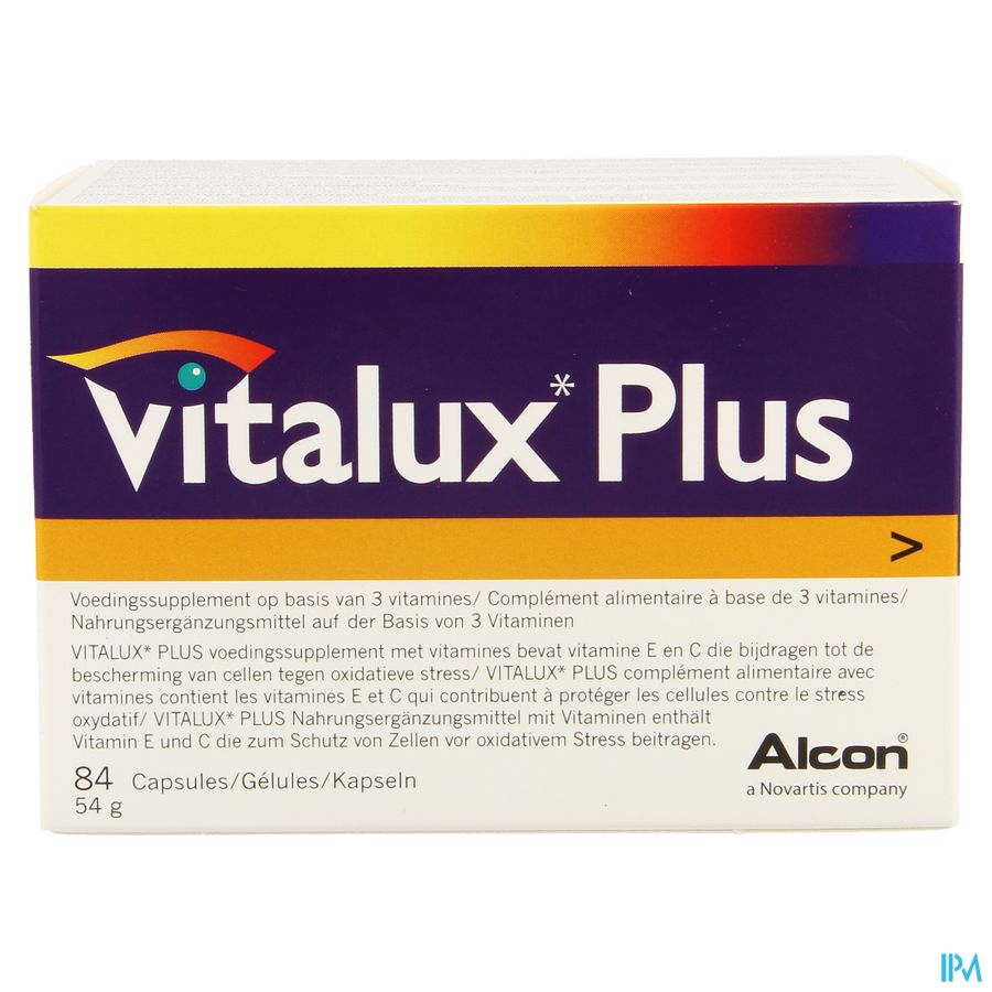 Vitalux Plus Caps 84 1