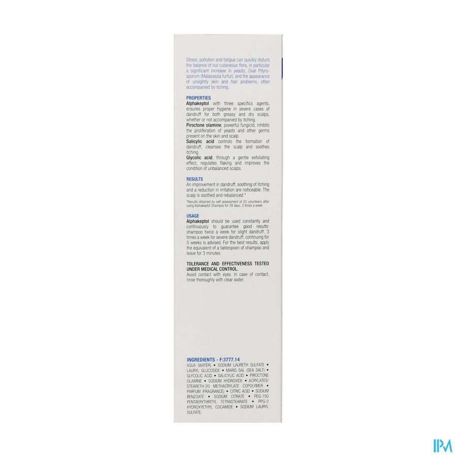 Item Sh Alphakeptol Pellicules Grasses 200ml Item Sh Alphakeptol Pellicules Grasses 200ml