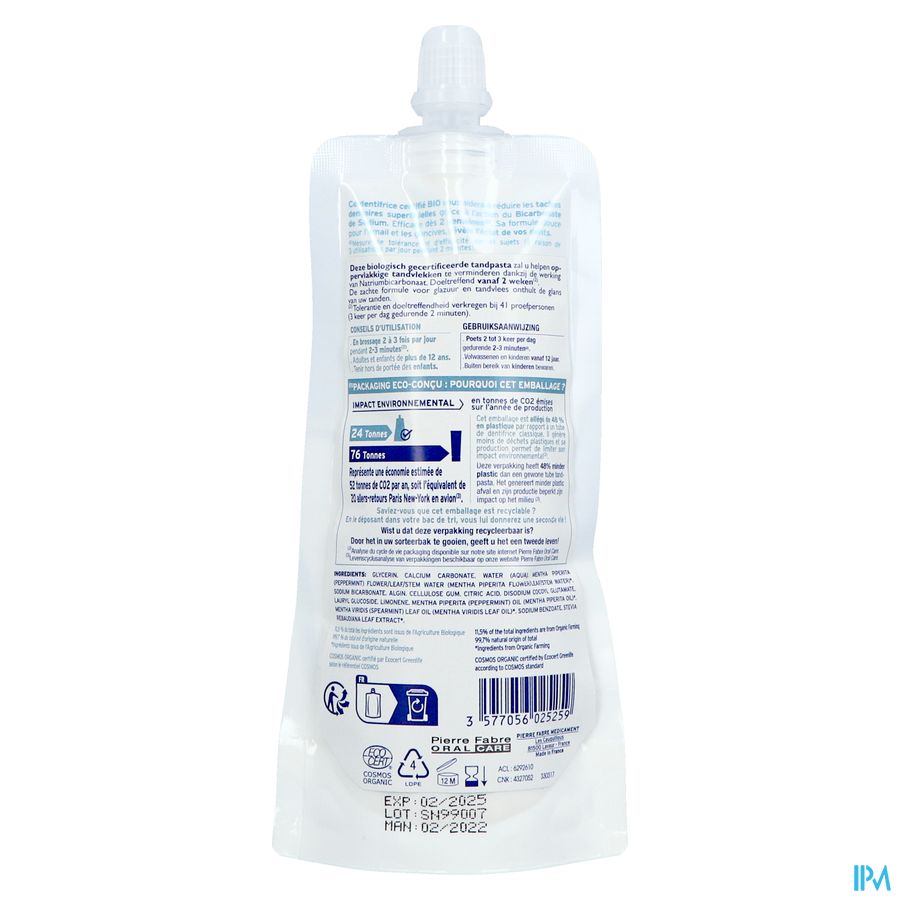 Elgydium Tandpasta Witte Tanden Bio 100ml 4