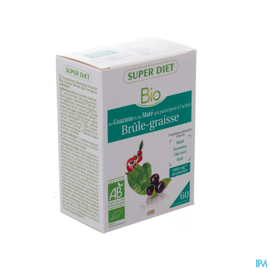 Superdiet Complexe Brule Graisse Bio Comp 60 Superdiet Complexe Brule Graisse Bio Comp 60