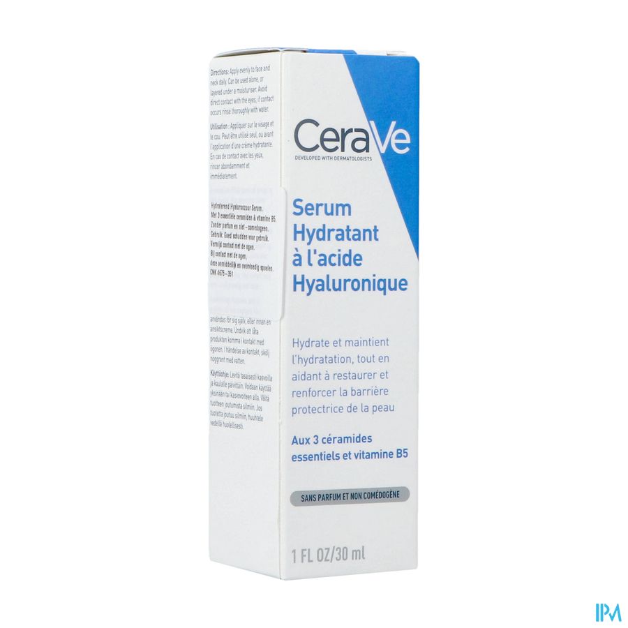 Cerave Serum Hydratant Acide Hyaluronique Fl 30ml Cerave Serum Hydratant Acide Hyaluronique Fl 30ml