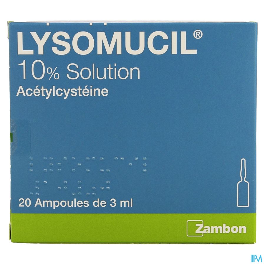Lysomucil 10% Amp 20 X 300mg/3ml 6