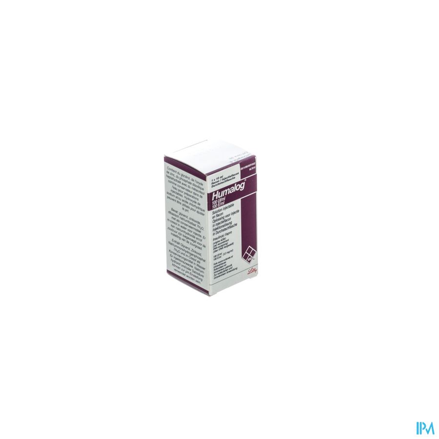 Humalog Vial 100u/ml 10ml Humalog Vial 100u/ml 10ml